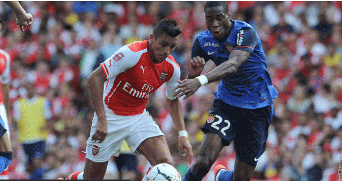 الکسیس سانچز|موناکو 1-0 آرسنال / امیریتس کاپ