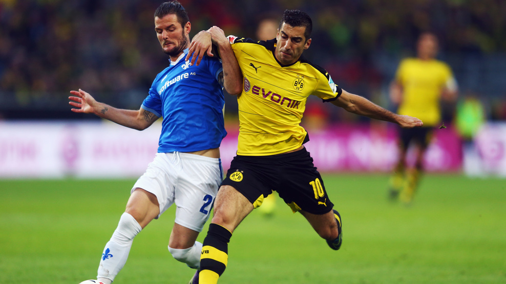 مارسل هِلِر|بوروسيا دورتموند 2 - 2 دارمشتات / بوندس لیگا