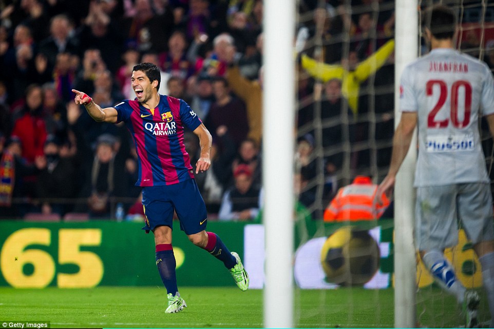 لوئیس سوارز|بارسلونا 3 - 1 اتلتیکو مادرید / لالیگا