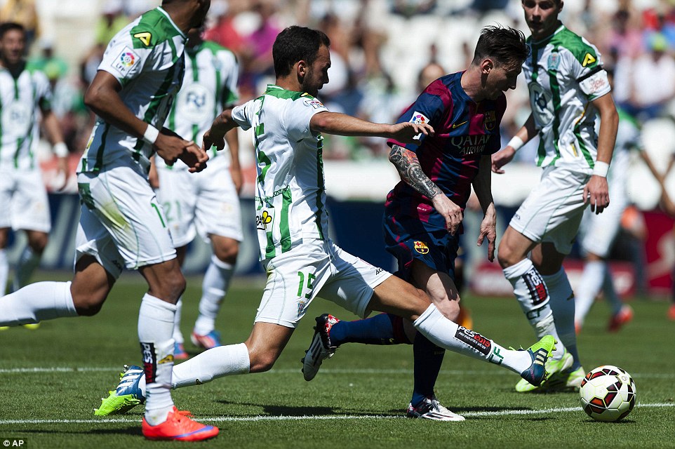 لیونل مسی|کوردوبا 0 - 8 بارسلونا / لالیگا