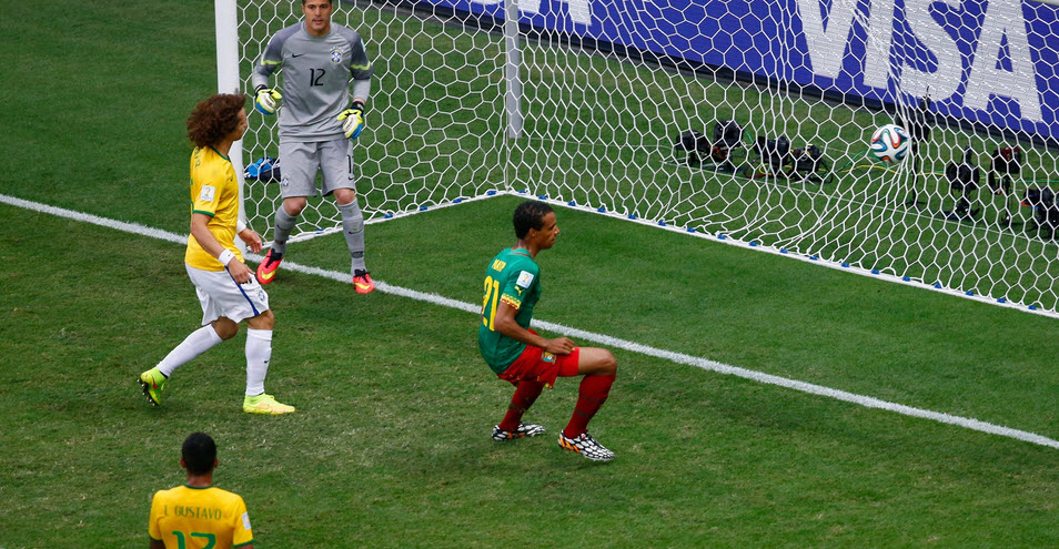 کامرون|برزیل 4-1 کامرون /مرحله گروهی جام جهانی