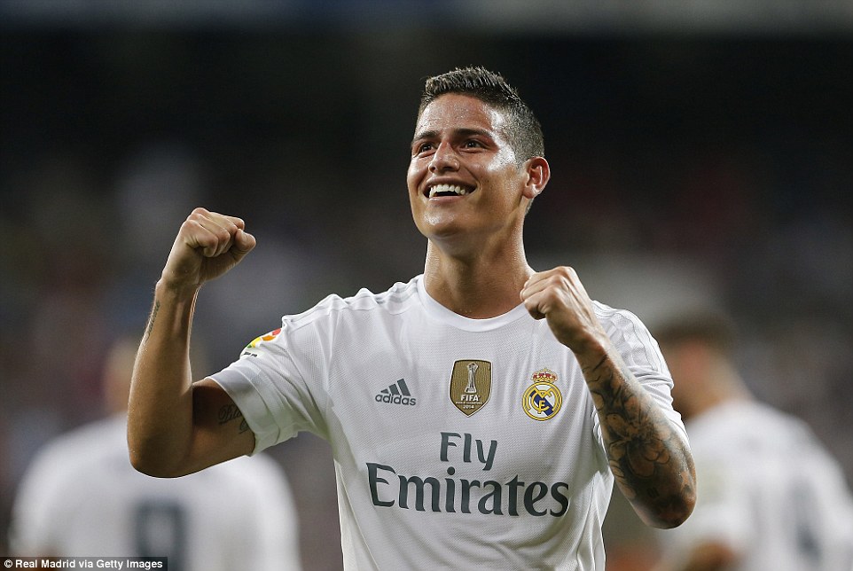 جیمز رودریگز|رئال مادرید 5 - 0 رئال بتیس / لالیگا