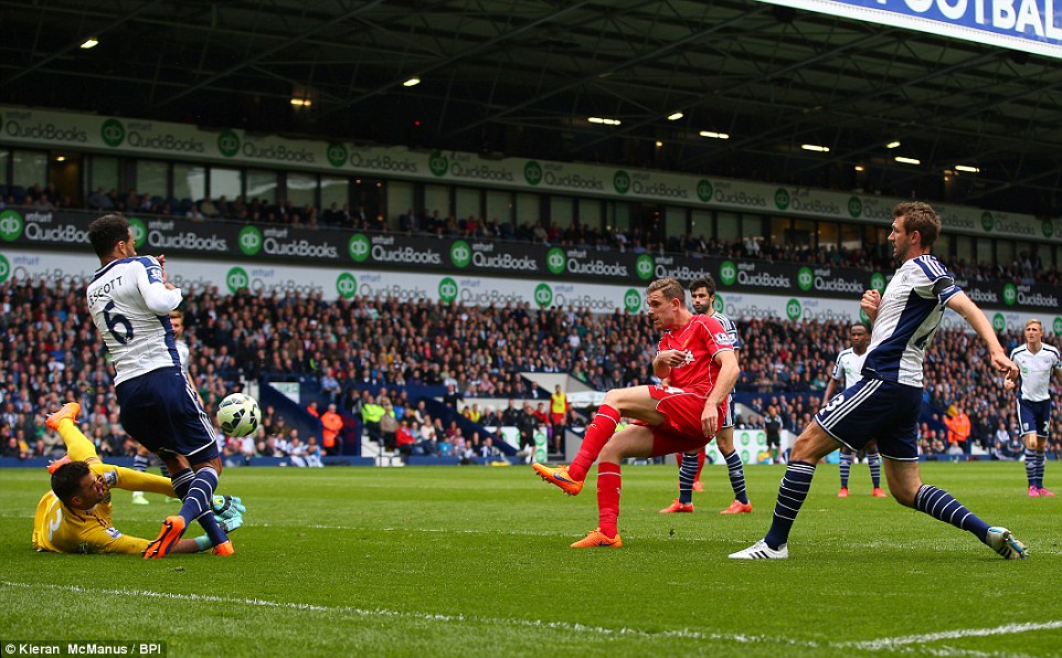 جردن هندرسون|وست برومویچ 0 - 0 لیورپول / لیگ جزیره