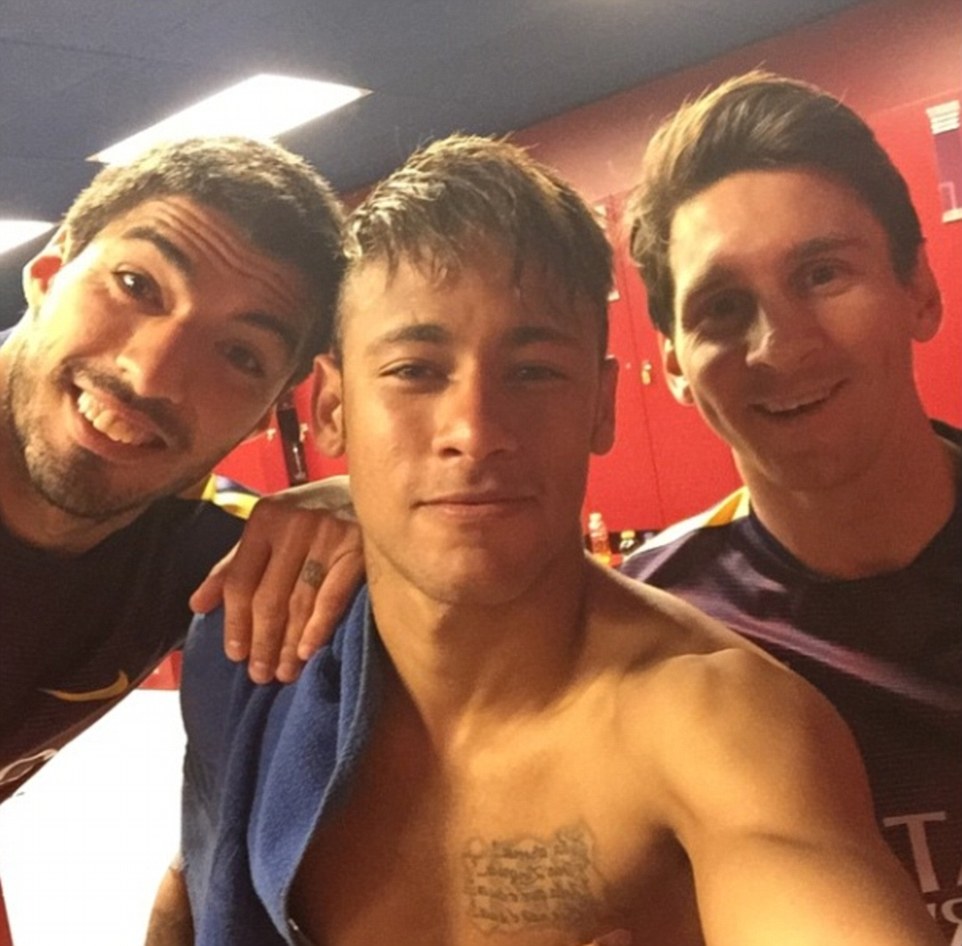 لیونل مسی - نیمار - سوارز|بارسلونا 6 - 0 ختافه/ لالیگا