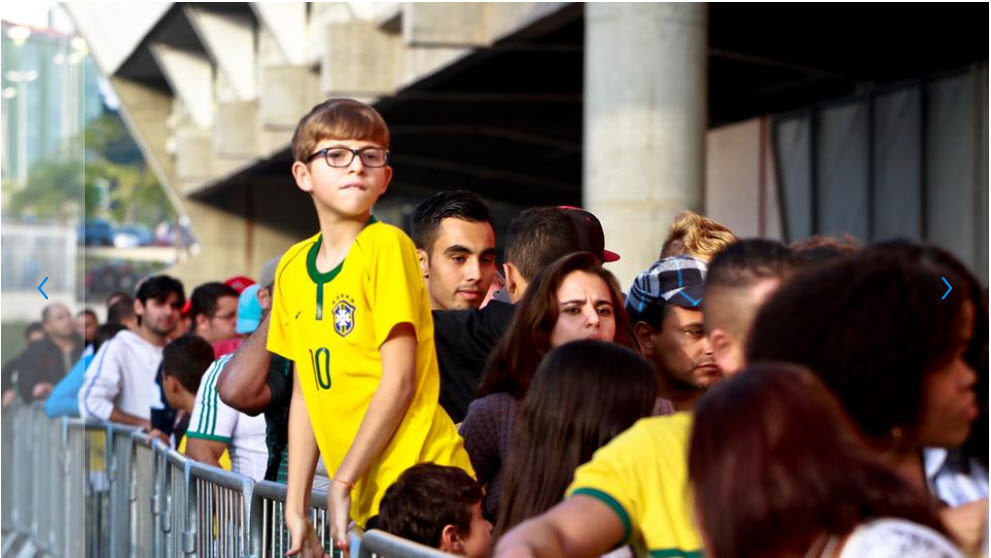 جام جهانی برزیل ۲۰۱۴|مردم از ملیت های مختلف در تب و تاب جام جهانی