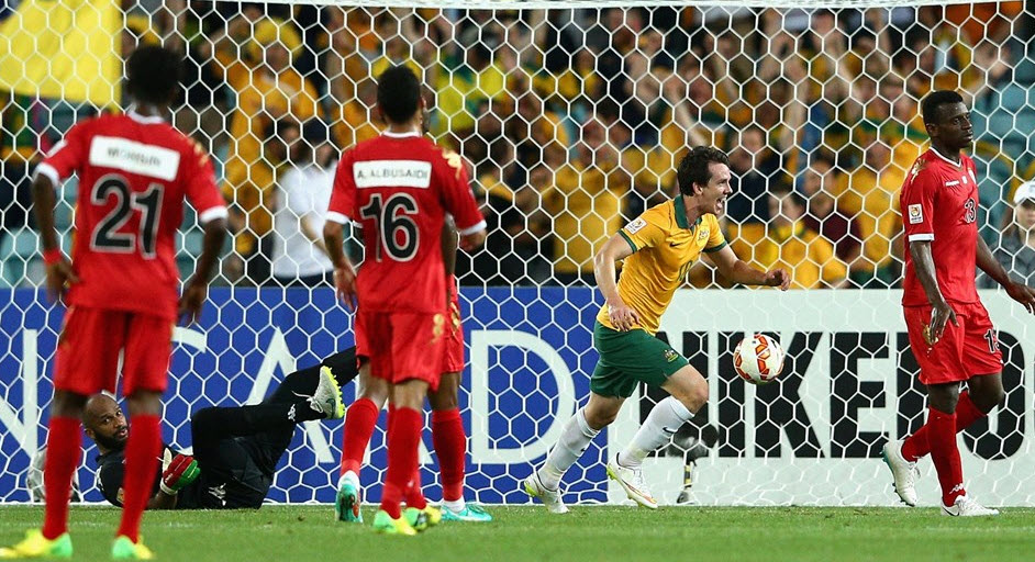 رابی كروس|استرالیا 4 - 0 عمان / جام ملت های آسیا 2015