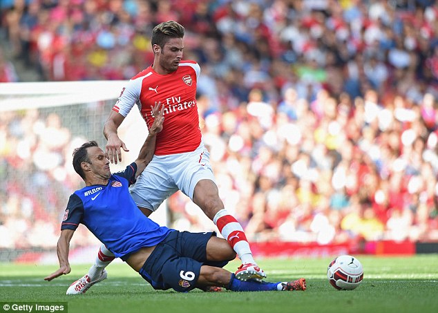 اليوير ژیرود - کاروالیو|موناکو 1-0 آرسنال / امیریتس کاپ