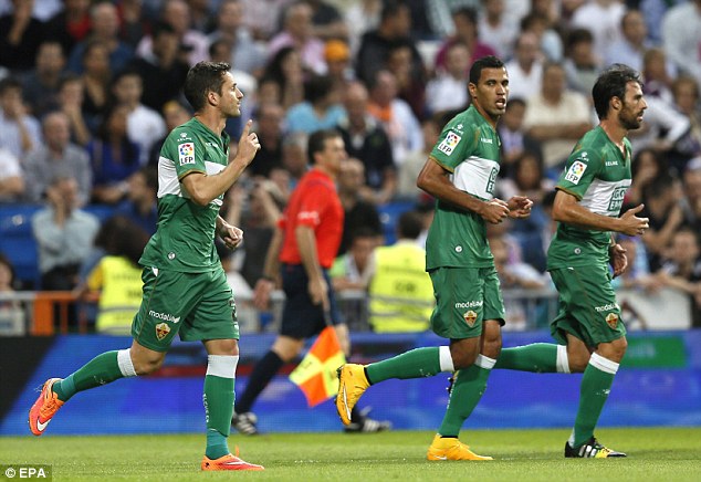 بازیکنان الچه|رئال مادرید 5-1 الچه / لالیگا