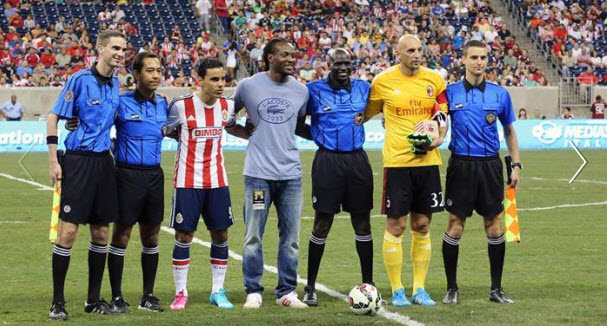 کریستین آبیاتی|آث میلان 3-0 گوادالاراخا مکزیک / دیدار دوستانه