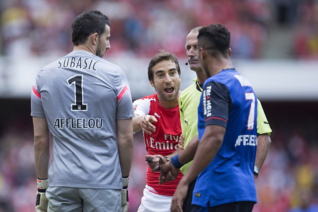 متیو فلامینی|موناکو 1-0 آرسنال / امیریتس کاپ