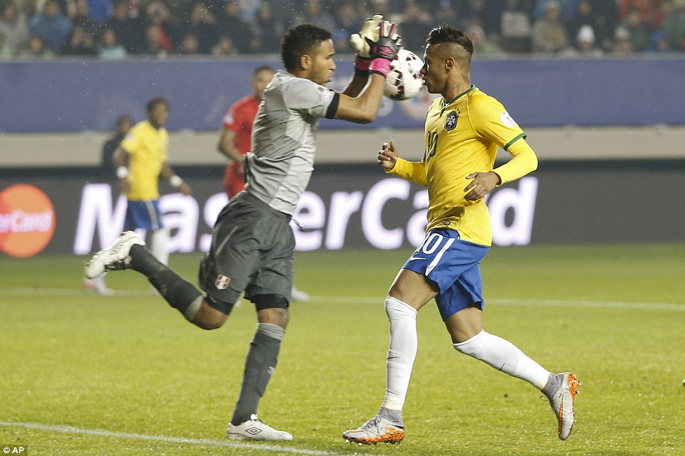 نیمار|برزیل 2 - 1 پرو / کوپا آمریکا