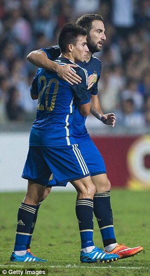 گونزالو ایگواین|هنگ کنگ 0-7 آرژانتین / دیدار دوستانه