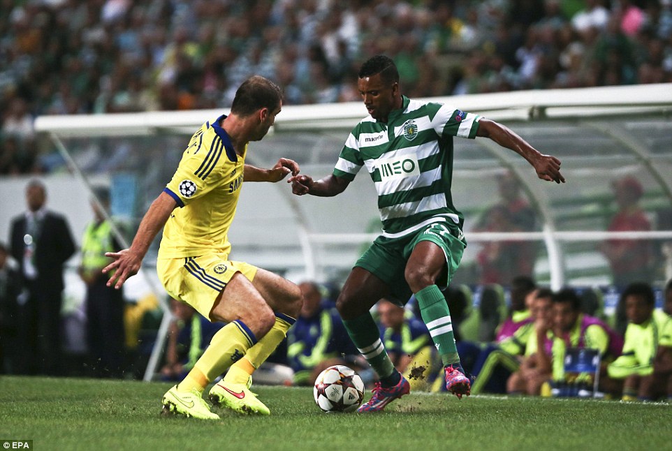 برانیسلاف ایوانوویچ - نانی|اسپورنینگ لیسبون 0-1 چلسی / لیگ قهرمانان