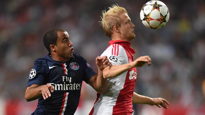 لوکاس|آژاکس 1-1 پاریس سن ژرمن / لیگ قهرمانان