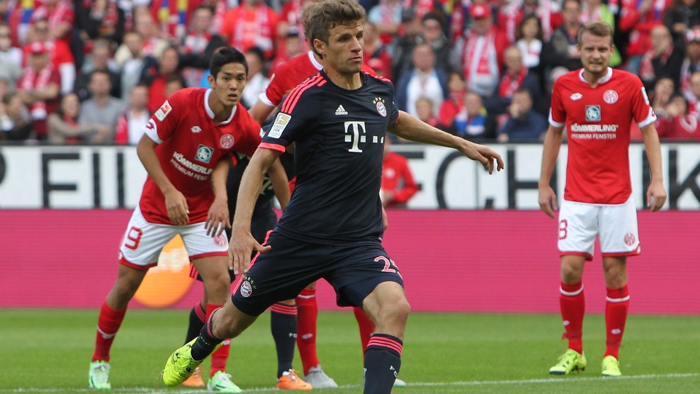 توماس مولر|ماینتس 0 - 3 بایرن مونیخ / بوندس لیگا