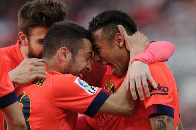 نیمار|سه ویا 2 - 2 بارسلونا / لالیگا