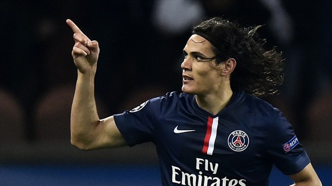 ادینسون کاوانی|پاریس سن ژرمن 3 - 1 آژاكس / لیگ قهرمانان