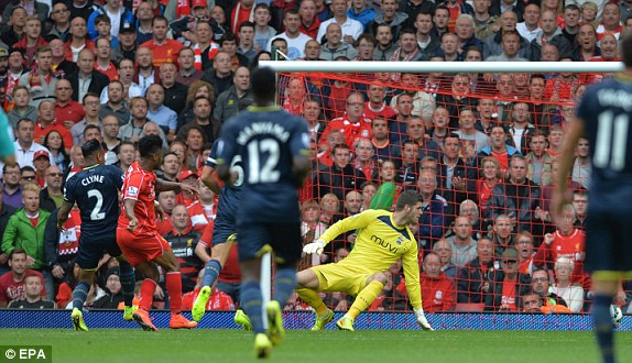 رحيم استرلینگ|لیورپول 2-1 ساوتهمتن / لیگ جزیره