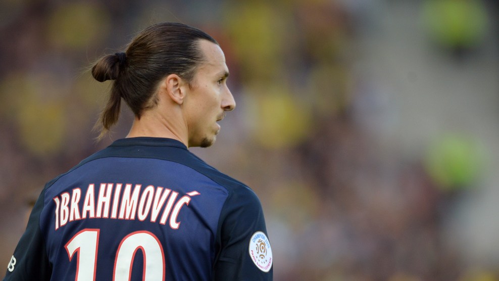 زلاتان ایبراهیموویچ|نانت 1 - 4 پاریس سن ژرمن / لوشامپیونه