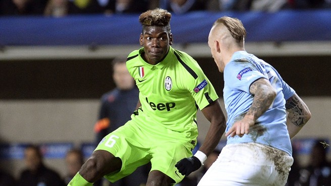 پل پوگبا|مالمو 0 - 2 یوونتوس / لیگ قهرمانان