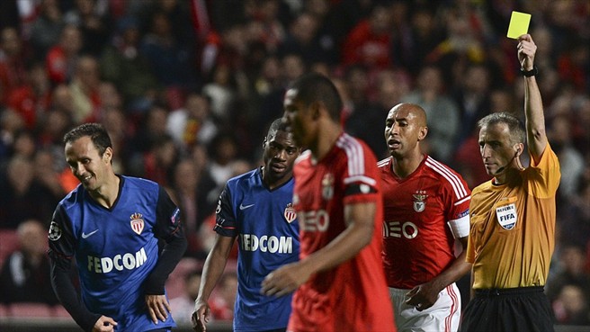 ریکاردو کاروالیو|بِنفيكا 1 - 0 موناکو / لیگ قهرمانان