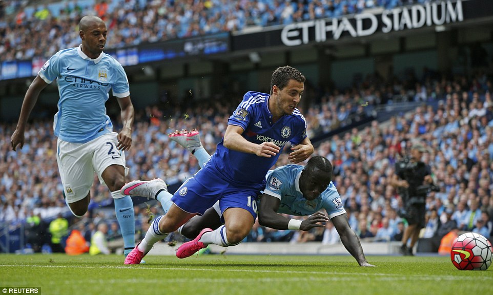 باكاری ساینا|منچستر سیتی 3 - 0 چلسی / لیگ برتر انگلستان