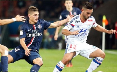 مارکو وراتی|پاریس سن ژرمن 2 - 2 كان / لوشامپیونه