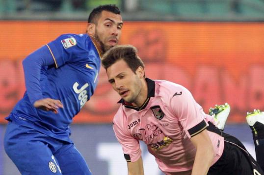 کارلوس توز|پالرمو 0 - 1 یوونتوس / سری آ