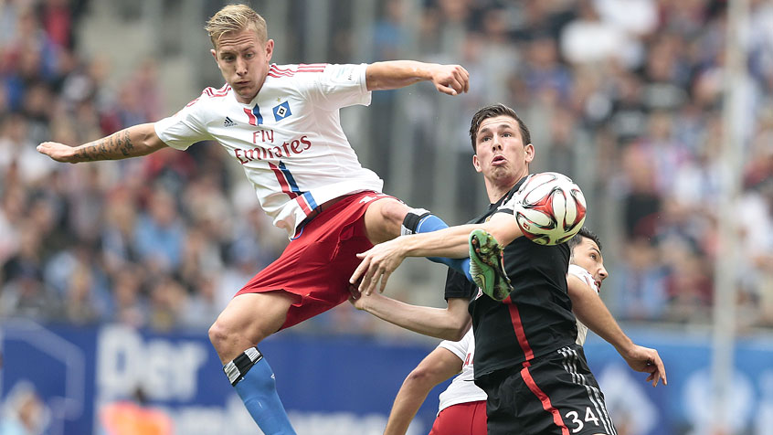 برخورد بازیکن بایرن با حریف|هامبورگ 0 -0 بایرن مونیخ / بوندسلیگا