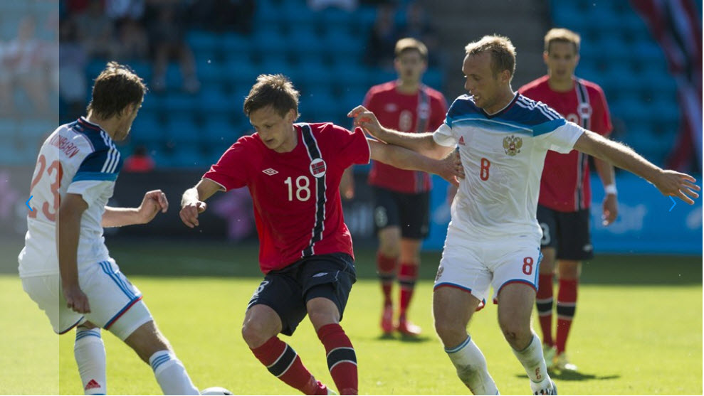 دمیتری كومباروف|نروژ 1-1 روسیه / دیدار دوستانه