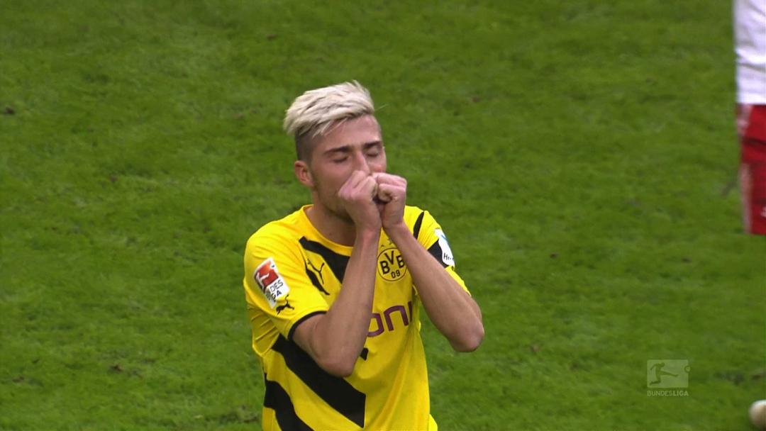 عکس العمل بازیکن دورتموند|بوروسيا دورتموند 0 - 0 کلن / بوندسلیگا