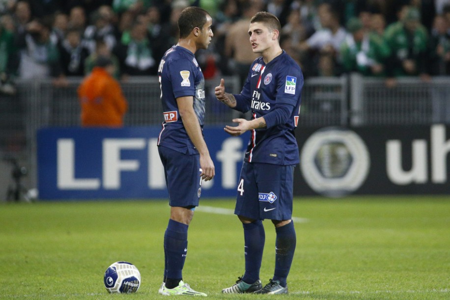 لوکاس - مارکو وراتی|سنت اتين 0 - 1 پاریس سن ژرمن / جام حذفی فرانسه