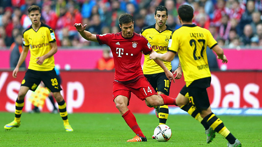 ژابی آلونسو|بایرن مونیخ 5 - 1 بوروسيا دورتموند / بوندس لیگا