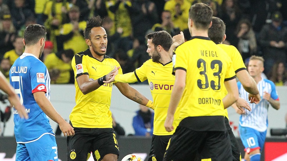 پیر امریک اوباميانگ|هوفنهايم 1 - 1 بوروسيا دورتموند / بوندسلیگا