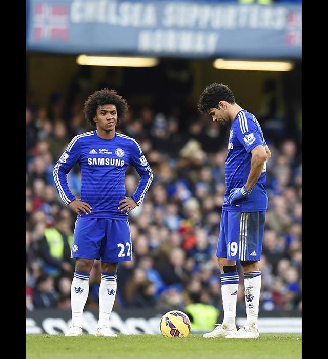 ویلیان - دیگو کاستا|چلسی 1 - 1 بِرنلی / لیگ جزیره