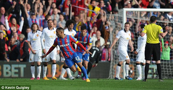 جیسون پانچئون|کریستال پالاس 1 - 2 منچستر یونایتد / لیگ جزیره