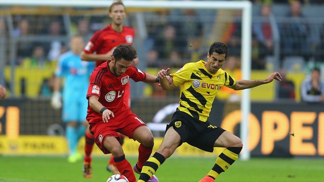 هنريخ مخیتاریان|دورتموند 0-2 لورکوزن / بوندسلیگا