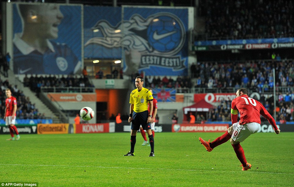 وین رونی|استونی 0-1 انگلیس / مقدماتی یورو 2016