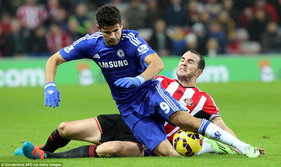 دیگو کاستا|ساندرلند 0 - 0 چلسی / لیگ جزیره