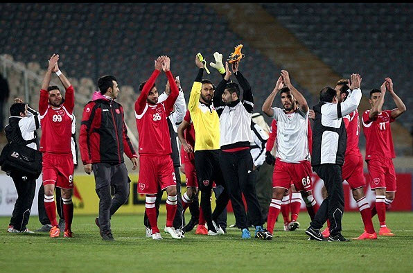 شادی پرسپولیس|پرسپولیس تهران 3 - 0 لخویا قطر / لیگ قهرمانان آسیا