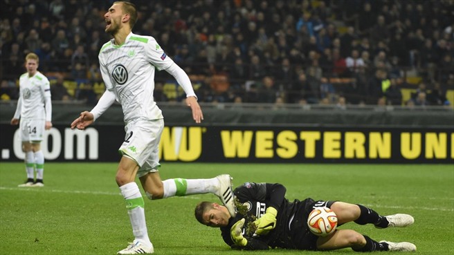 خوان پابلو كاريزو|اینترمیلان 1 - 2 وولفسبورگ / لیگ اروپا