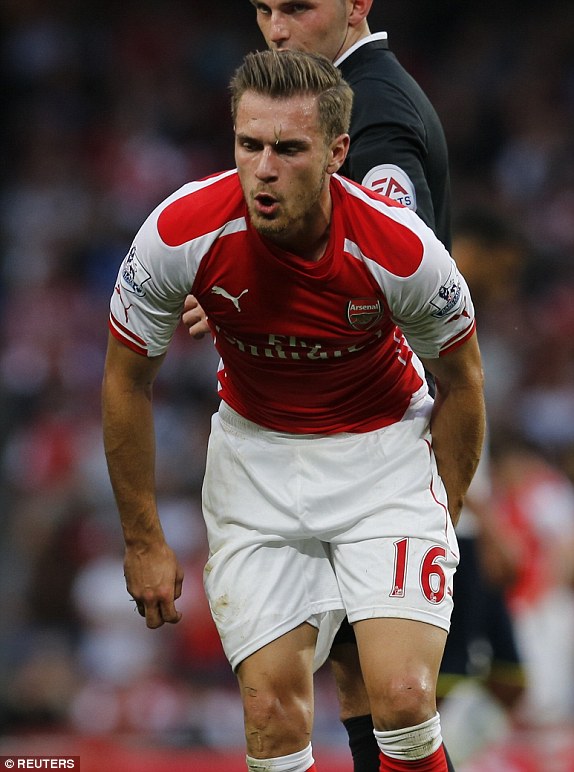 آرون رمزی|آرسنال 1-1 تاتنهام / لیگ جزیره