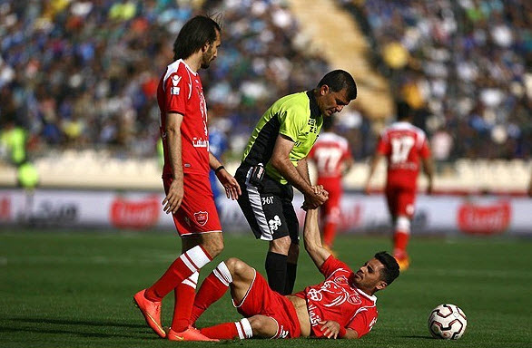 امید عالیشاه|پرسپولیس تهران 1 - 0 استقلال تهران / لیگ برتر