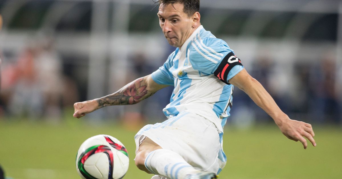 لیونل مسی|آرژانتین 2 - 2 مکزیک / دیدار دوستانه