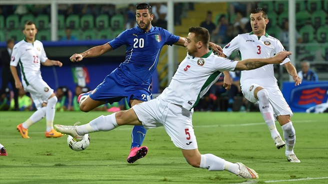 گرازيانو پله|ایتالیا 1 - 0 بلغارستان / مقدماتی یورو 2016