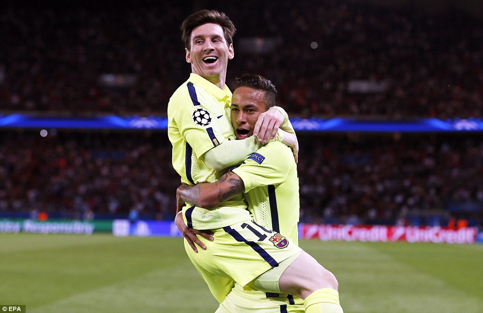 نیمار - مسی|پاریس سن ژرمن 1 - 3 بارسلونا / لیگ قهرمانان