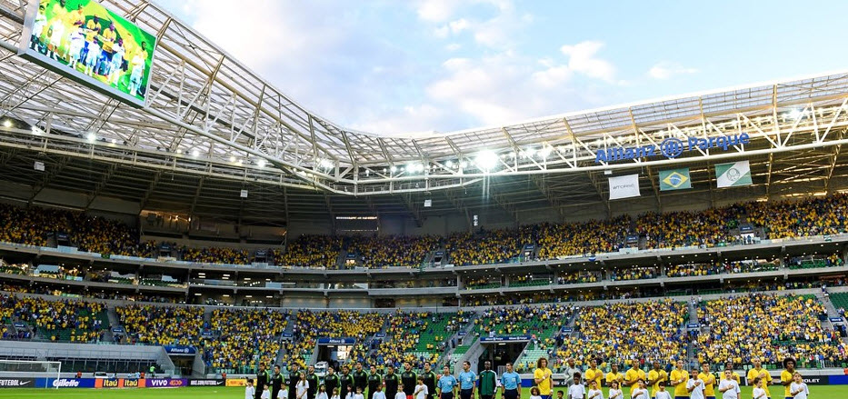 ابتدای مسابقه|برزیل 2 - 0 مکزیک / دیدار دوستانه