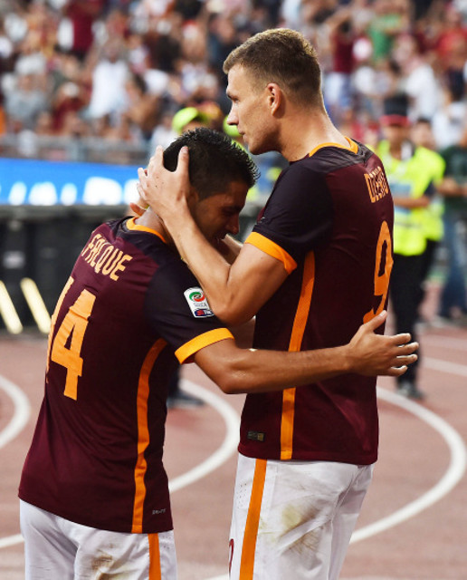 ادین ژکو|فِروزینونه 0 - 1 رم / سری آ ایتالیا