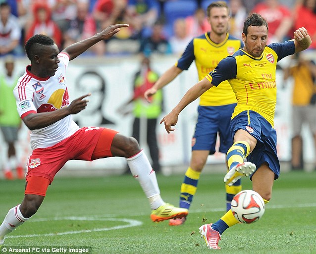 سانتیاگو کازورلا گونزالس|آرسنال 0-1 نیویورک ردبول/ دیدار دوستانه