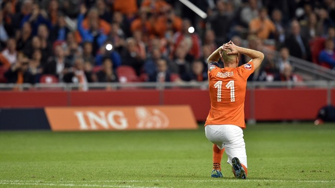 آرین روبن|هلند 0 - 1 ایسلند / مقدماتی یورو 2016